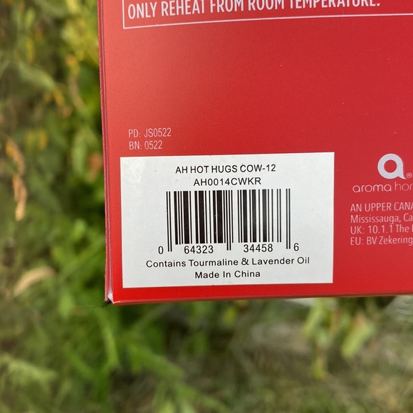 Cow Hot Pack Stuffed Animal - Picture 3 of 3